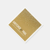 Diamanten im Sky Cocktail Party | Sand Serviette (Ecke)