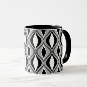 Diamanten im Stil der Mitte des 20. Jahrhunderts,  Tasse
