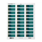 Diamanten in der Sky-Adresse | Türkis (Vorne)