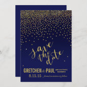 Diamanten in der Sky Wedding Save the Date | dunke (Vorne/Hinten)