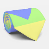 Diamanten in Pastellstreifen Krawatte (Gerollt)