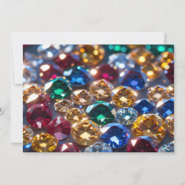 Diamanten in vielen Farben Einladung