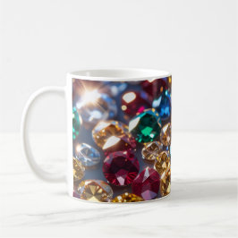 Diamanten in vielen Farben Kaffeetasse