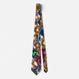 Diamanten in vielen Farben Krawatte