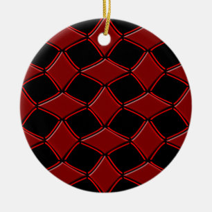 Diamanten Keramik Ornament