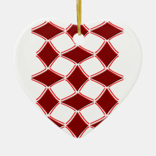 Diamanten Keramikornament