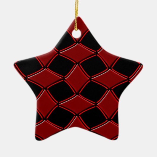 Diamanten Keramikornament (Vorne)