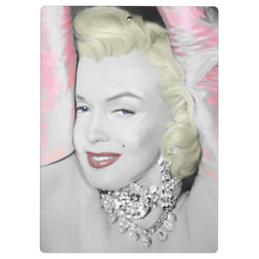 Diamanten Klemmbrett (Rückseite)