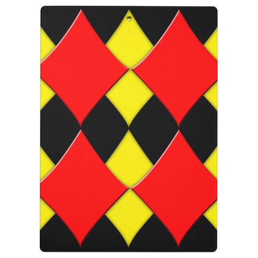 Diamanten Klemmbrett (Rückseite)