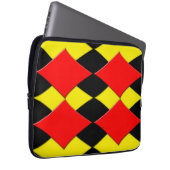 Diamanten Laptopschutzhülle (Vorne Rechts)