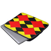 Diamanten Laptopschutzhülle (Vorne Knopf)