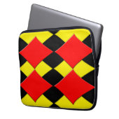 Diamanten Laptopschutzhülle (Vorderseite Links)