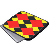 Diamanten Laptopschutzhülle (Vorne Knopf)