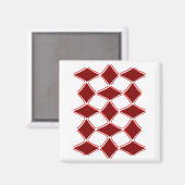 Diamanten Magnet (Vorderseite/Rückseite)