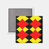 Diamanten Magnet (Vorderseite/Rückseite)