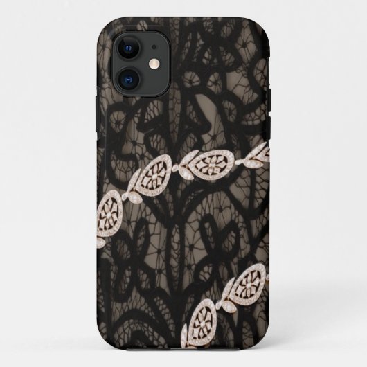 Diamanten Paris-Art v2 Case-Mate iPhone Hülle (Rückseite)