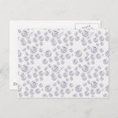 Diamanten Postkarte (Vorne/Hinten)