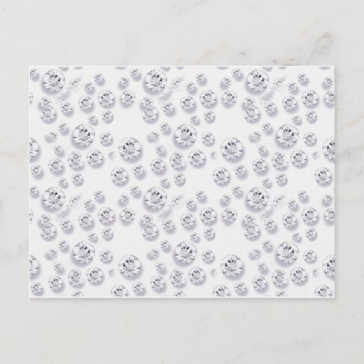 Diamanten Postkarte (Vorderseite)
