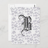 Diamanten Postkarte (Vorne/Hinten)
