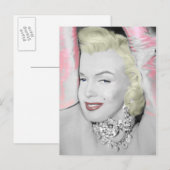 Diamanten Postkarte (Vorne/Hinten)