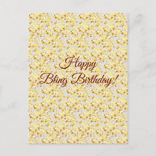 Diamanten Postkarte (Vorderseite)