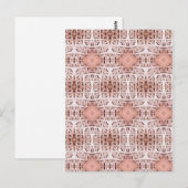 Diamanten Postkarte (Vorne/Hinten)