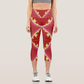 Diamanten & Rost Capri Leggings (Vorderseite)