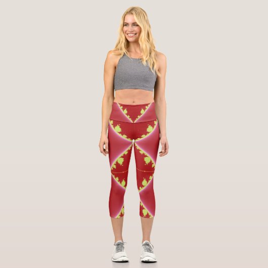 Diamanten & Rost Capri Leggings (Vorderseite)