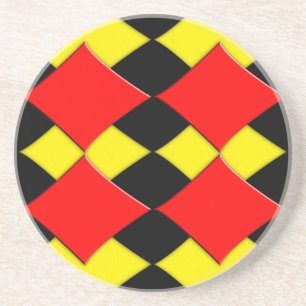 Diamanten Sandstein Untersetzer