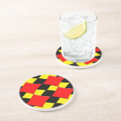 Diamanten Sandstein Untersetzer (Seite)