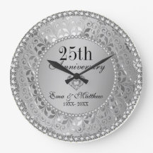 Diamanten & Silber 25. Hochzeitstag