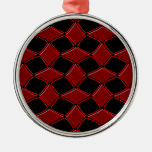 Diamanten Silbernes Ornament