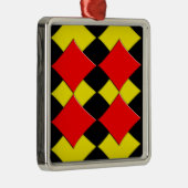 Diamanten Silbernes Ornament (Rechts)