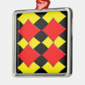 Diamanten Silbernes Ornament (Links)
