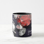 "Diamanten sind der beste Freund-" Tasse des (Zentrum)