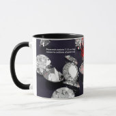 "Diamanten sind der beste Freund-" Tasse des (Links)