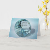 Diamanten sind ein bester Freund der Mädchen Karte (Gelbe Blume)