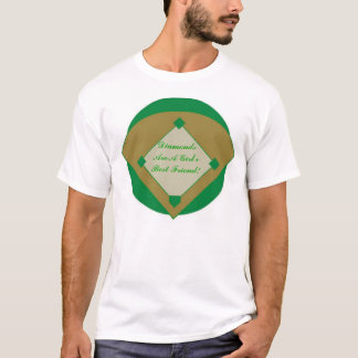 Diamanten sind ein bester Freund der Mädchen T-Shirt