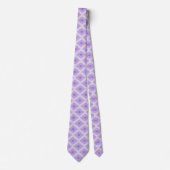 Diamanten Soft Purple Krawatte (Vorderseite)