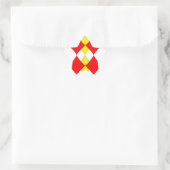 Diamanten Stern-Aufkleber (Tasche)