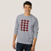 Diamanten Sweatshirt (Vorne ganz)