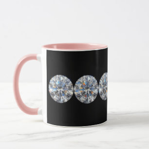 Diamanten-Tasse Tasse