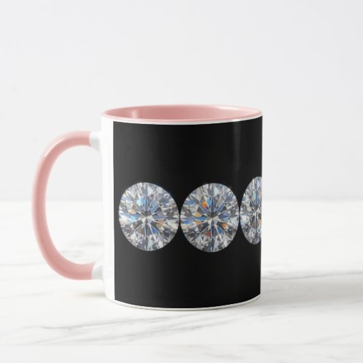 Diamanten-Tasse Tasse (Links)