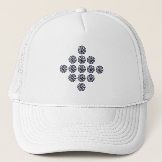 Diamanten Truckerkappe (Vorderseite)