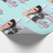 Diamanten u. Martinis PACKPAPIER (Ecke)