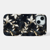Diamanten und Blume iPhone 15 Hülle (Rückseite (Horizontal))