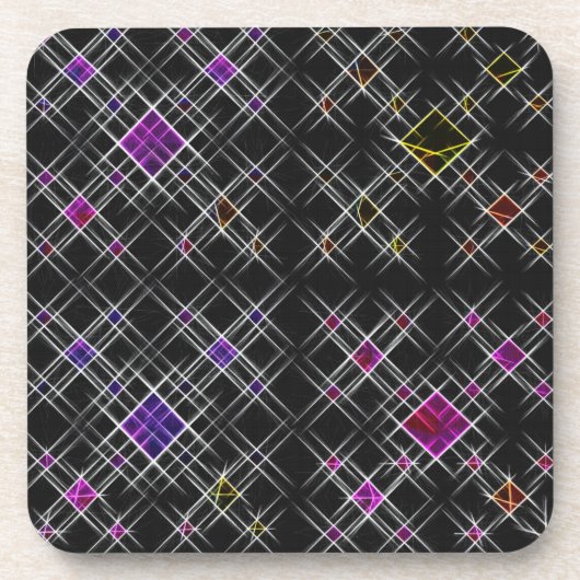 Diamanten und Crosses Untersetzer (Vorderseite)