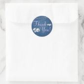 Diamanten und Denim Danke Stickers (Tasche)