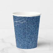 Diamanten und Denim Party Paper Cup Pappbecher (Rechts)