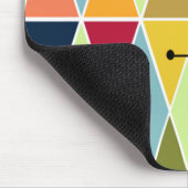 Diamanten und Dreiecke Mousepad (Ecke)